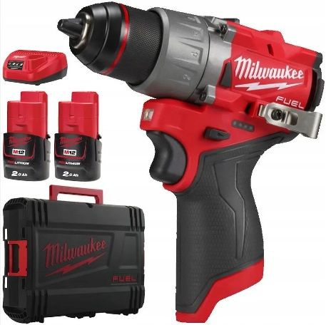 АККУМУЛЯТОРНАЯ ДРЕЛЬ-ШУРУПОВЕРТ MILWAUKEE M12 FUEL FDD2-202X